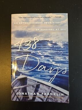 438 Days by Jonathan Franklin - Blue Ocean Cover